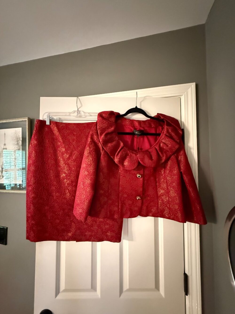 **St. John Brocade Evening Suit**
